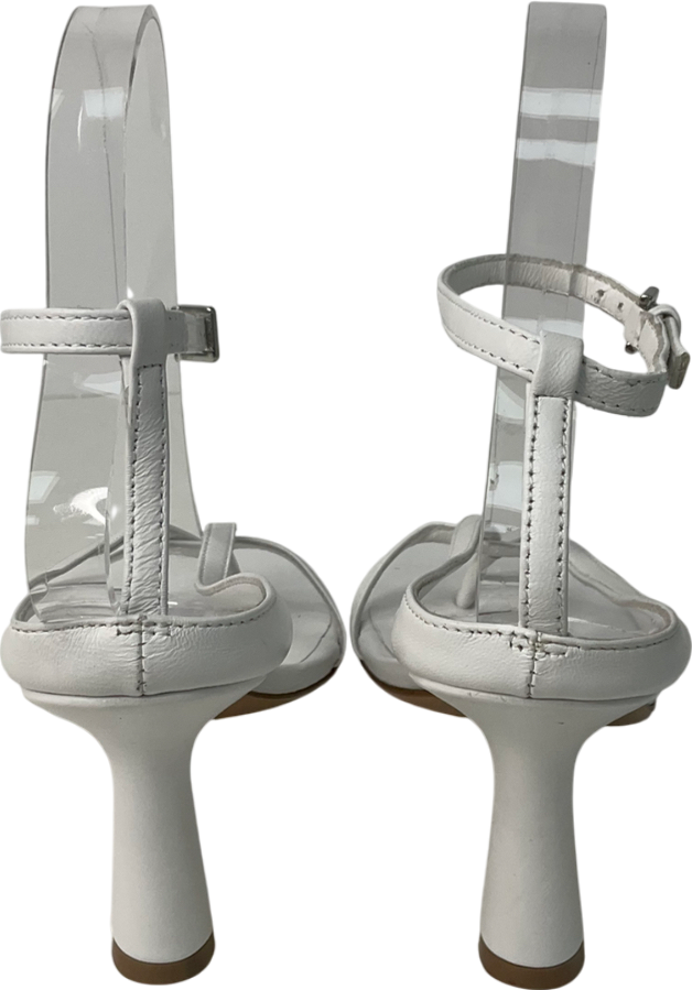 tony bianco Becca White Sheep Nappy UK 7 EU 40 👠