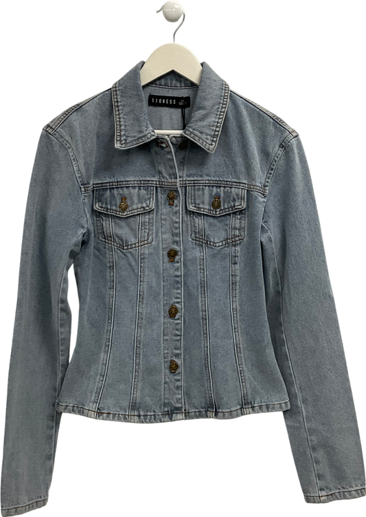 Lioness Blue Rider Light Denim Jacket UK XS