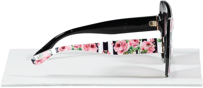 Dolce & Gabbana Pink Limited Edition Rose Collection Sunglasses  in case