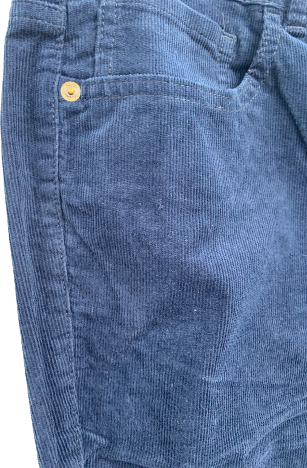 Boden Navy Blue Corduroy Trousers UK 18 Regular