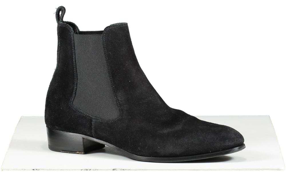 Baudoin & Lange Joan Boot In Black Glove Suede UK 6 EU 39 👠