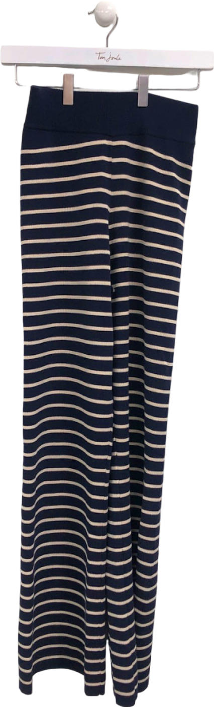 Pretty Lavish Navy and White Striped Trousers XS