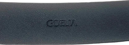 Goelia Black Leather Belt UK One Size