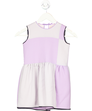 Roksanda Purple Blossom Geometric Dress 6 Years