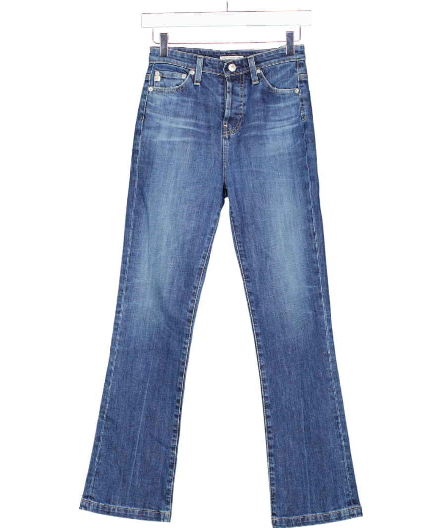 AG Adriano Goldschmied Blue Prima Cigarette-leg Denim Jeans W25