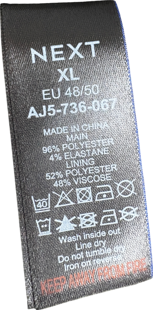 Next Green Suedette Bomber Jacket UK XL