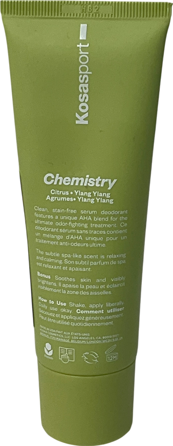 Kosas Chemistry Deodorant - Aha Serum Serene 68ml