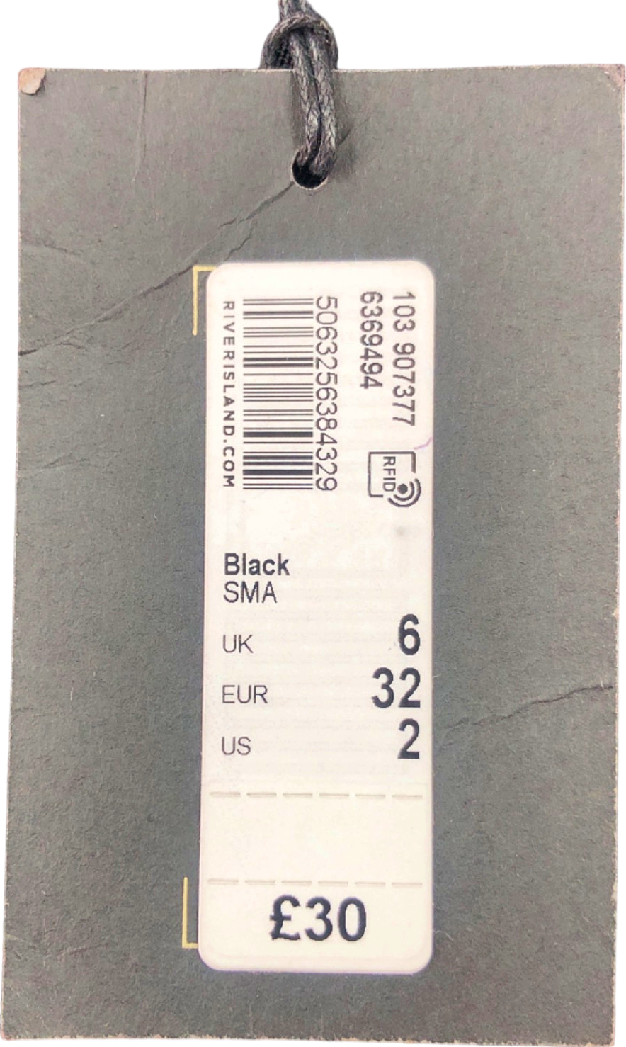 River Island Black Smart Skirt Size UK 6