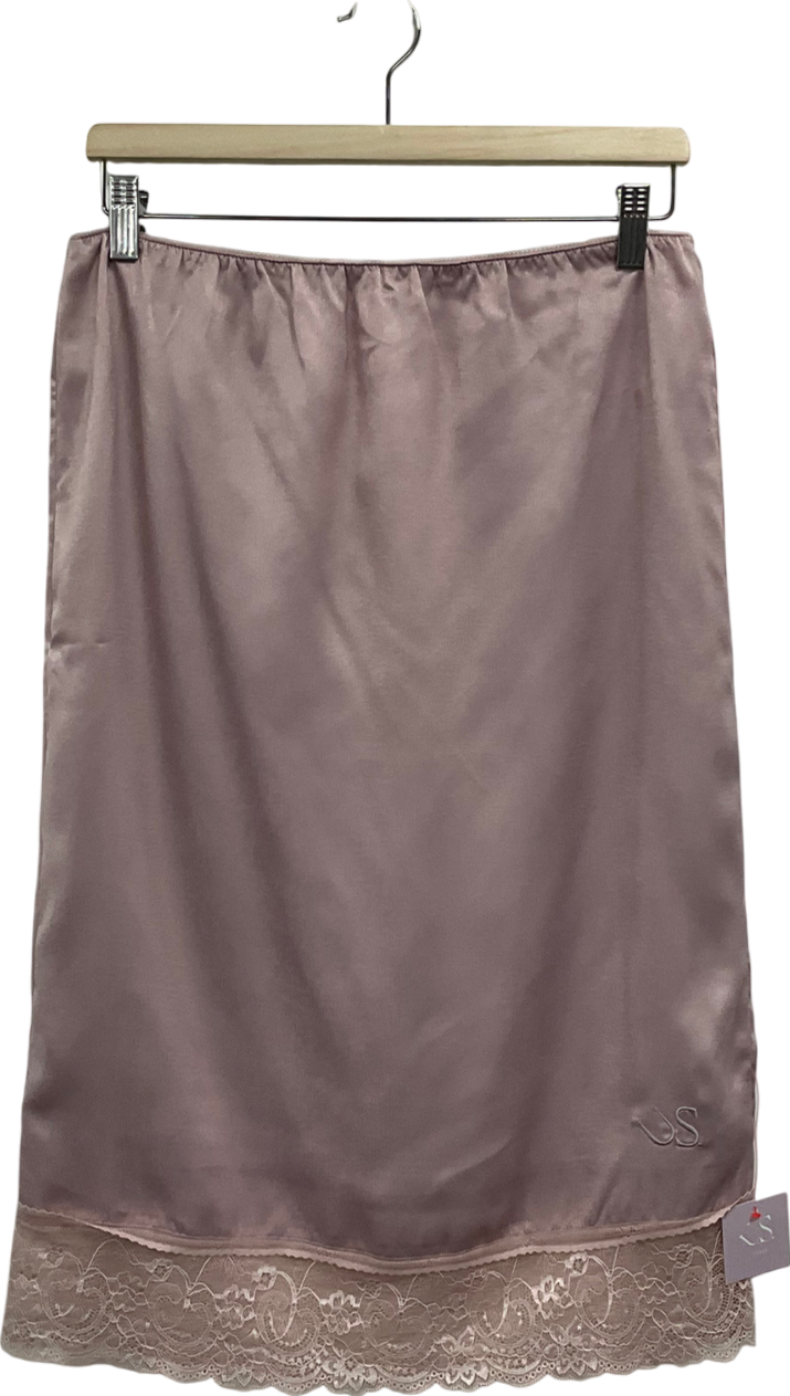 Unplanned Store Pink Marola Midi Skirt UK S