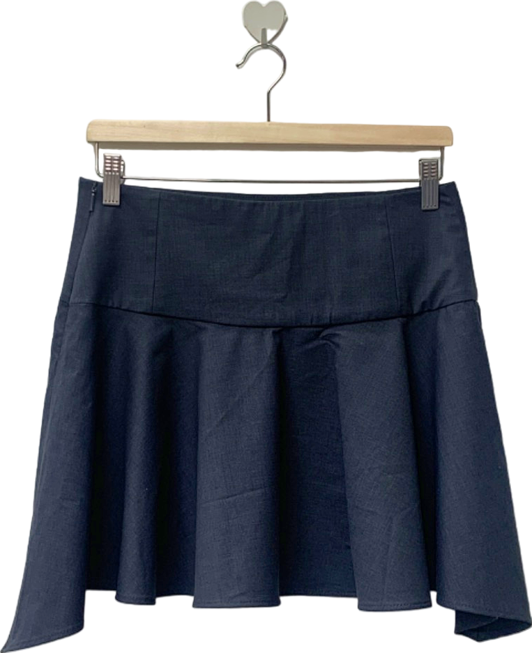 MANGO Selection Dark Blue Flared Skirt EU 36