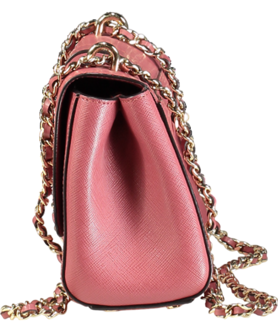 Aspinal Of London Pink Leather Lottie Bag