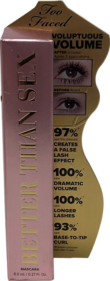 Too Faced Better Than Sex Mascara Black 8ml