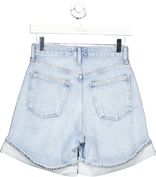 Agolde Light Blue Denim Shorts W23