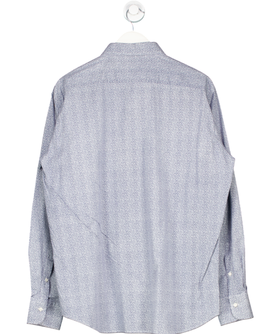 Ingram Blue Long Sleeve Shirt Size 43 UK L