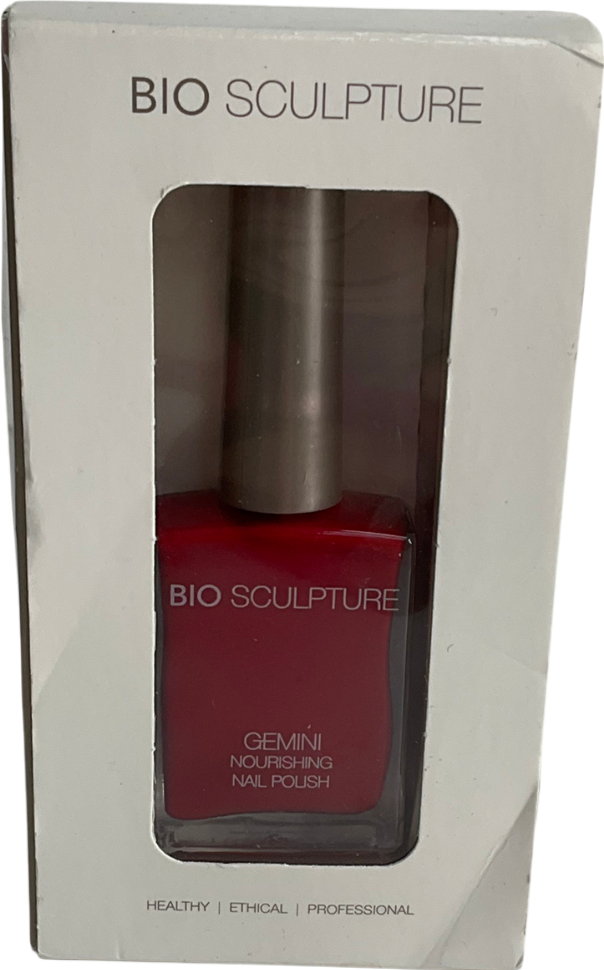 Bio Sculpture Gemini Nourishing Nail Polish Red 14ml
