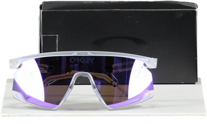 Oakley Purple Oo9237 Bxtr Rectangle-frame Branded-lens Metal Sunglasses In Case And Box One Size