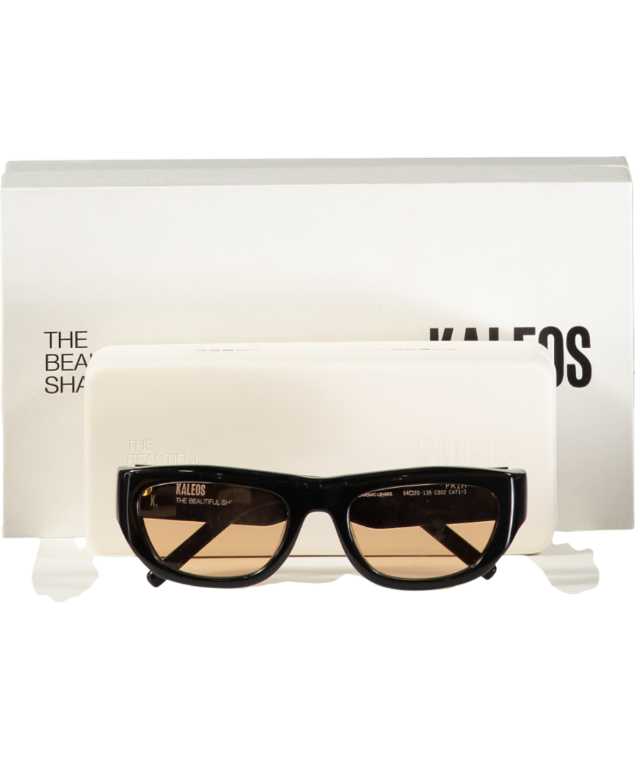 Kaleos Black Prim C2 Sunglasses In Original Case