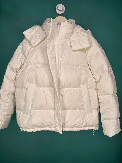 Lululemon White Wonder Puff Jacket UK 8