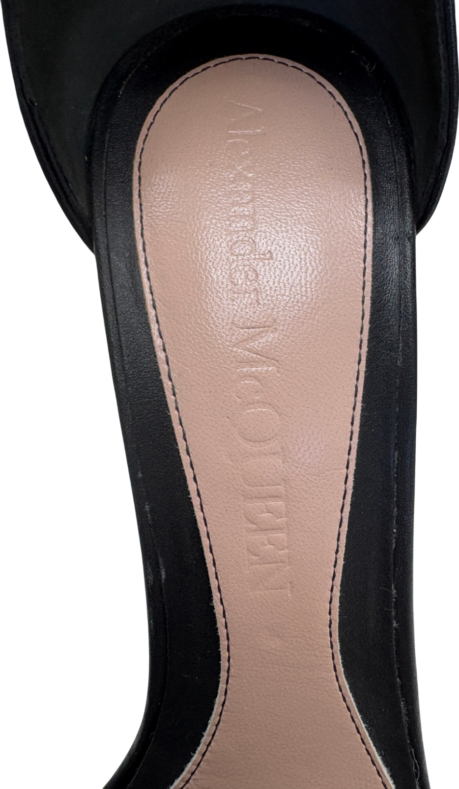 Alexander McQueen Black Moth Jewel Strap Stiletto Heels UK 5 EU 38 👠