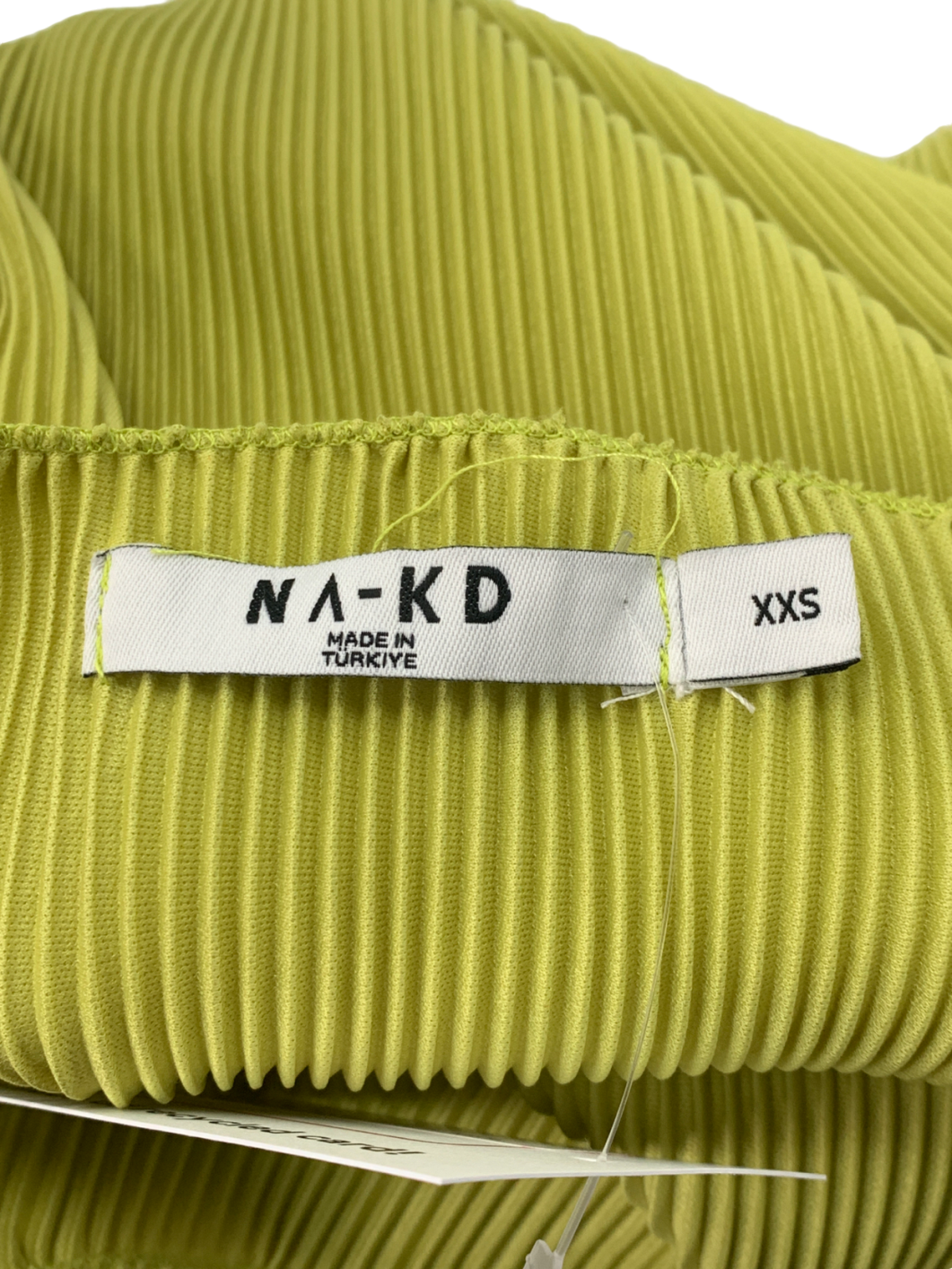 NA-KD Green Long Sleeve Maxi Dress UK XXS