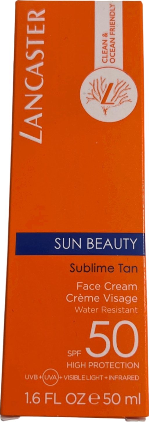 Lancaster Sun Beauty Sublime Tan Face Cream SPF50 50ml