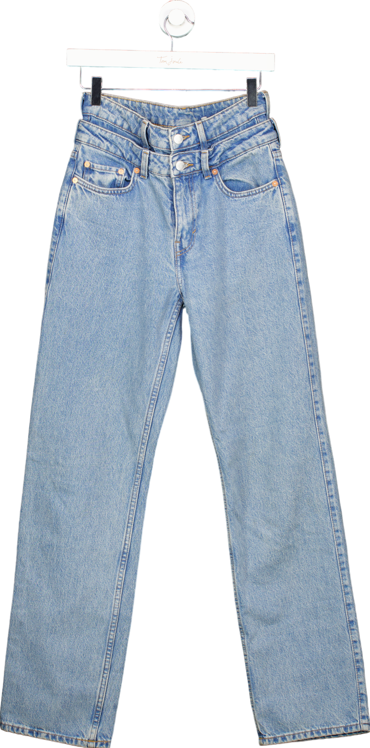 Weekday Blue Dio Jeans UK W26