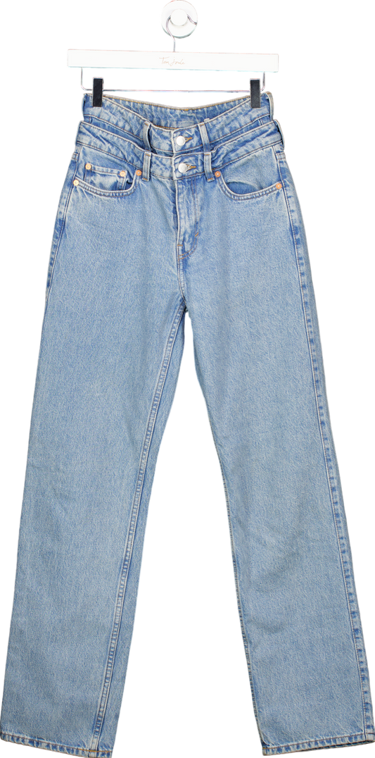 Weekday Blue Dio Jeans UK 26