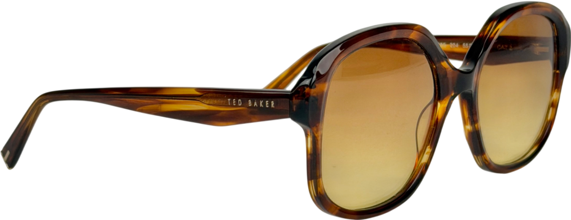 Ted Baker Brown Eloise Tb1685 Gradient Sunglasses