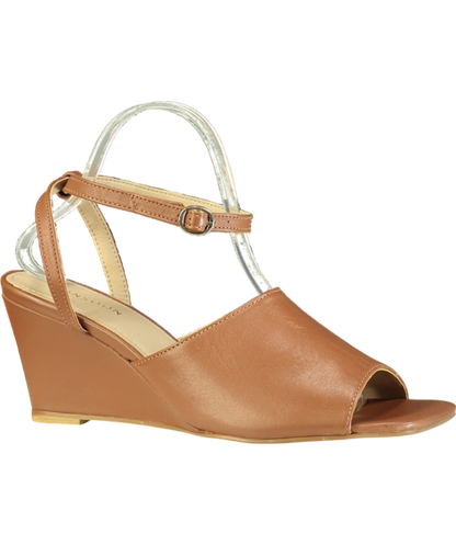 Monsoon Brown Wedge Sandals UK 9 EU 42 👠