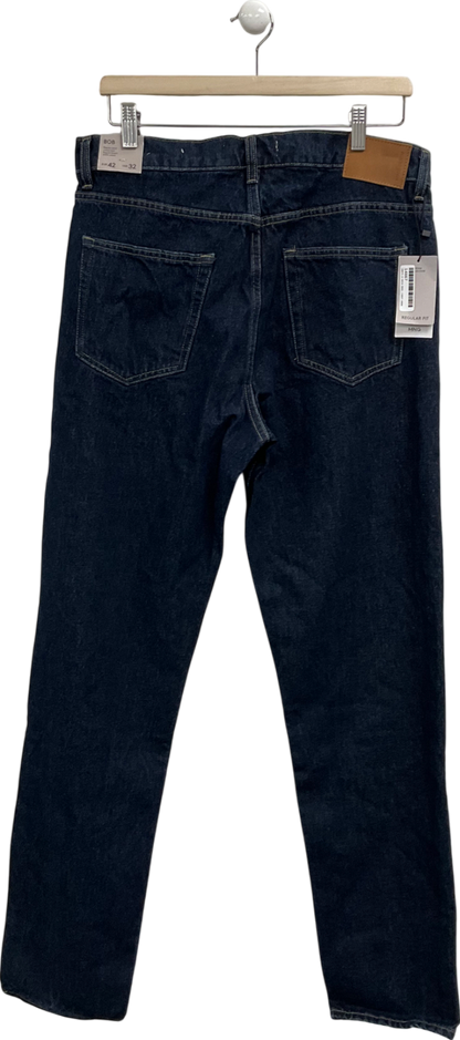 MANGO Blue Bob Regularly Fit Jeans W32