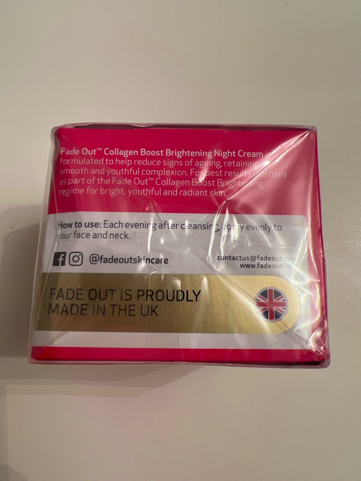 Fade Out Collagen Boost Brightening Night Cream 50ml