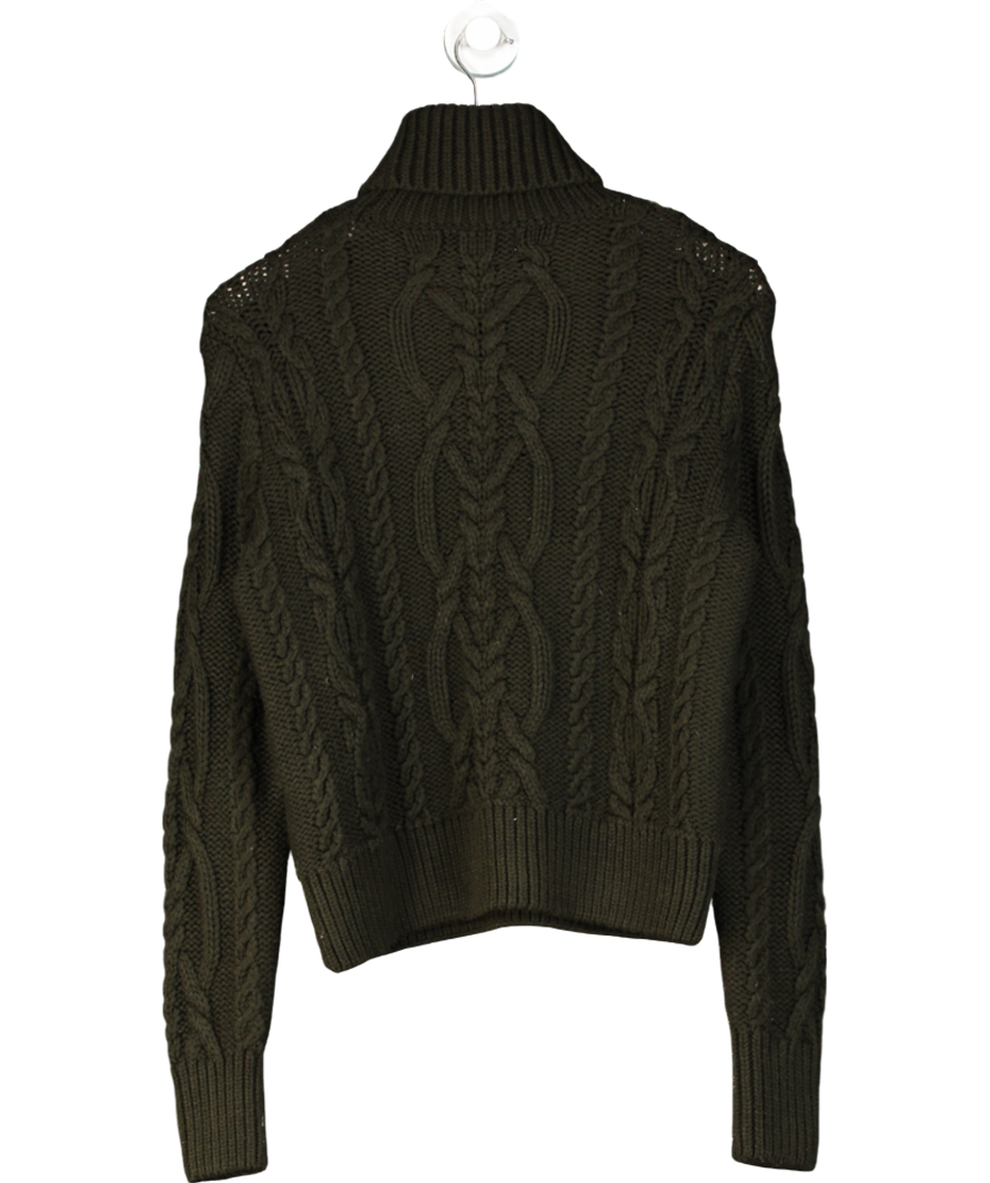 Holland Cooper Country Roll Neck Knit Forest Green UK S