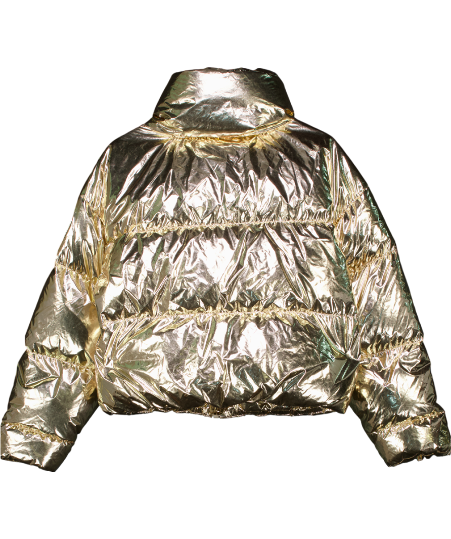 Cordova Mont Blanc Metallic Down Puffer Coat UK S