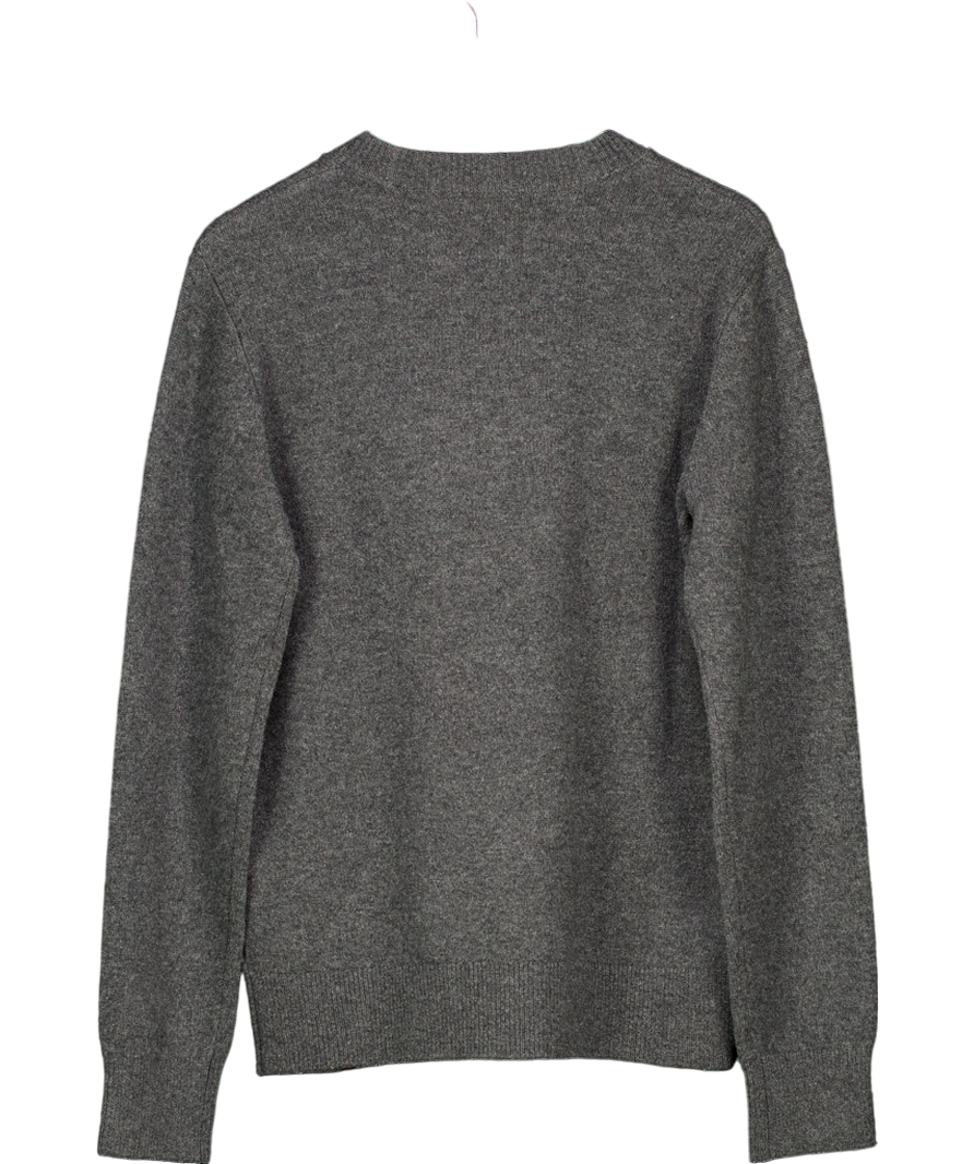 Holland Cooper Grey Crew Neck Knit UK M
