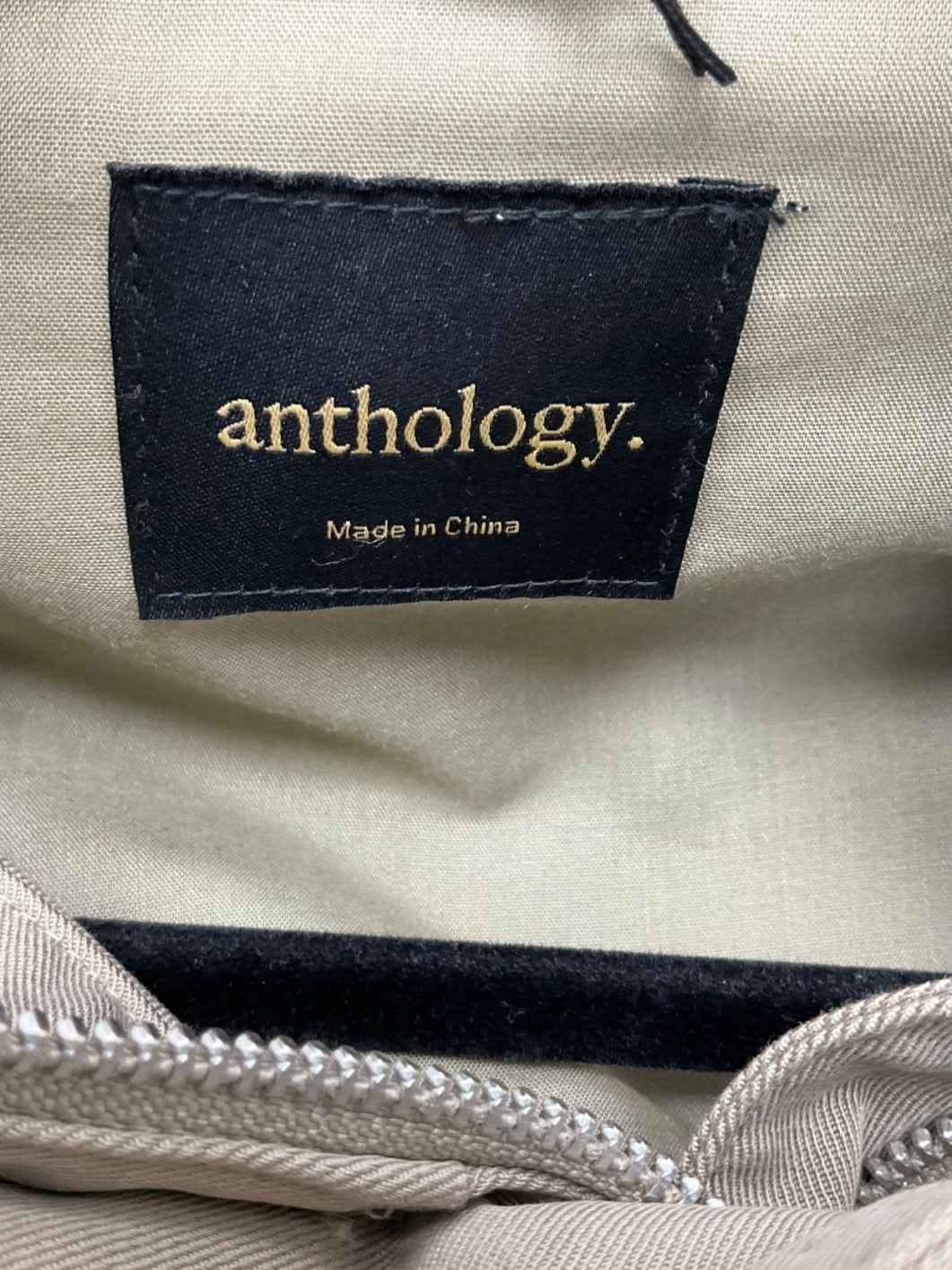 Anthology Green Washed Utility Jacket UK 14