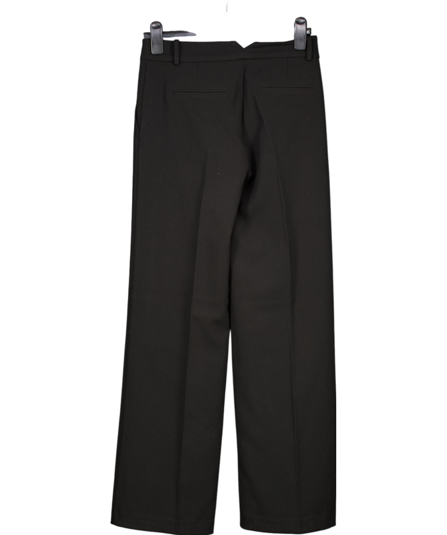 Karen Millen Black Tailored Essential Straight Leg Trousers UK 8