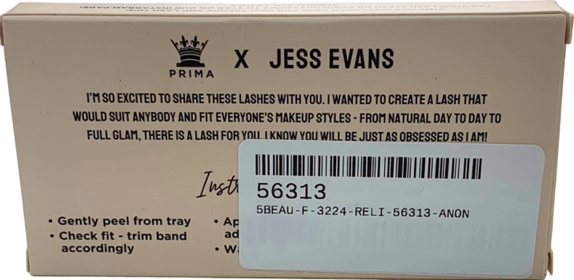 Prima x Jess Evans False Eyelashes Gratitude