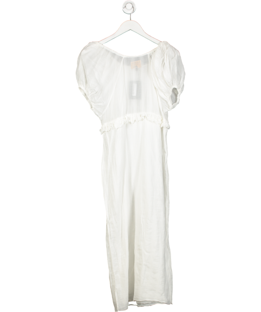 Vivienne Westwood White Cotton Midi Dress UK 10