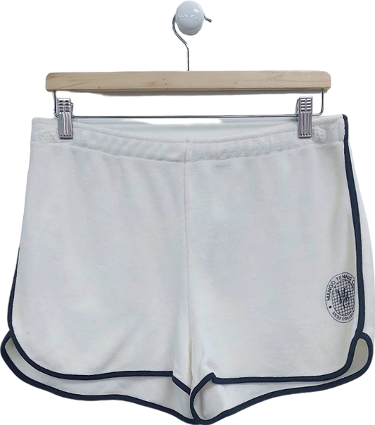 Mango Cream Tennis Club Shorts UK L