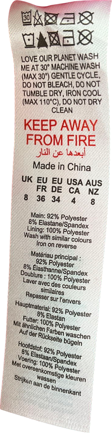 Misspap Red Maxi Tailored Trench Coat UK 8