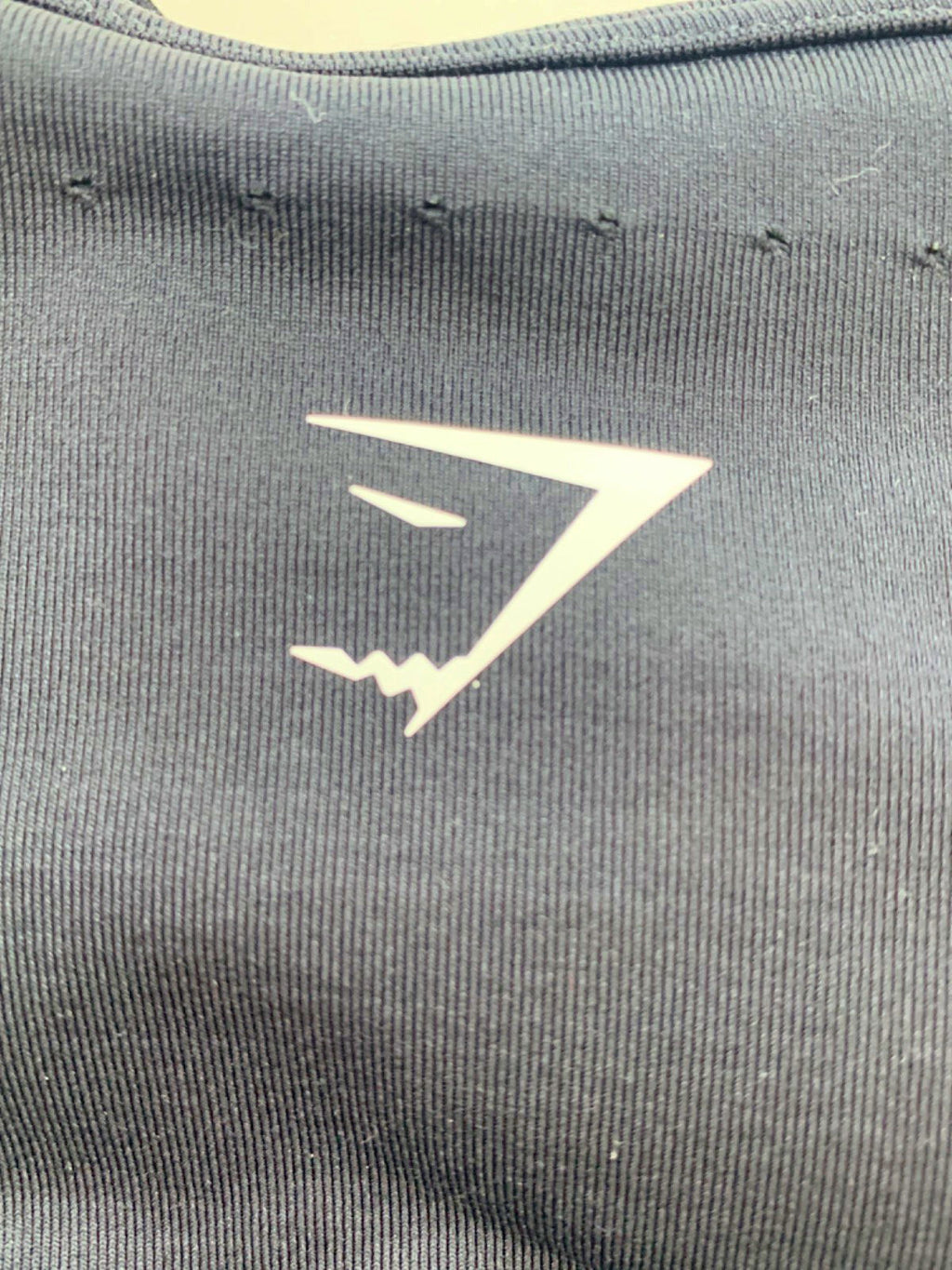 Gymshark Black Sweat Seamless Longline Sports Bra S