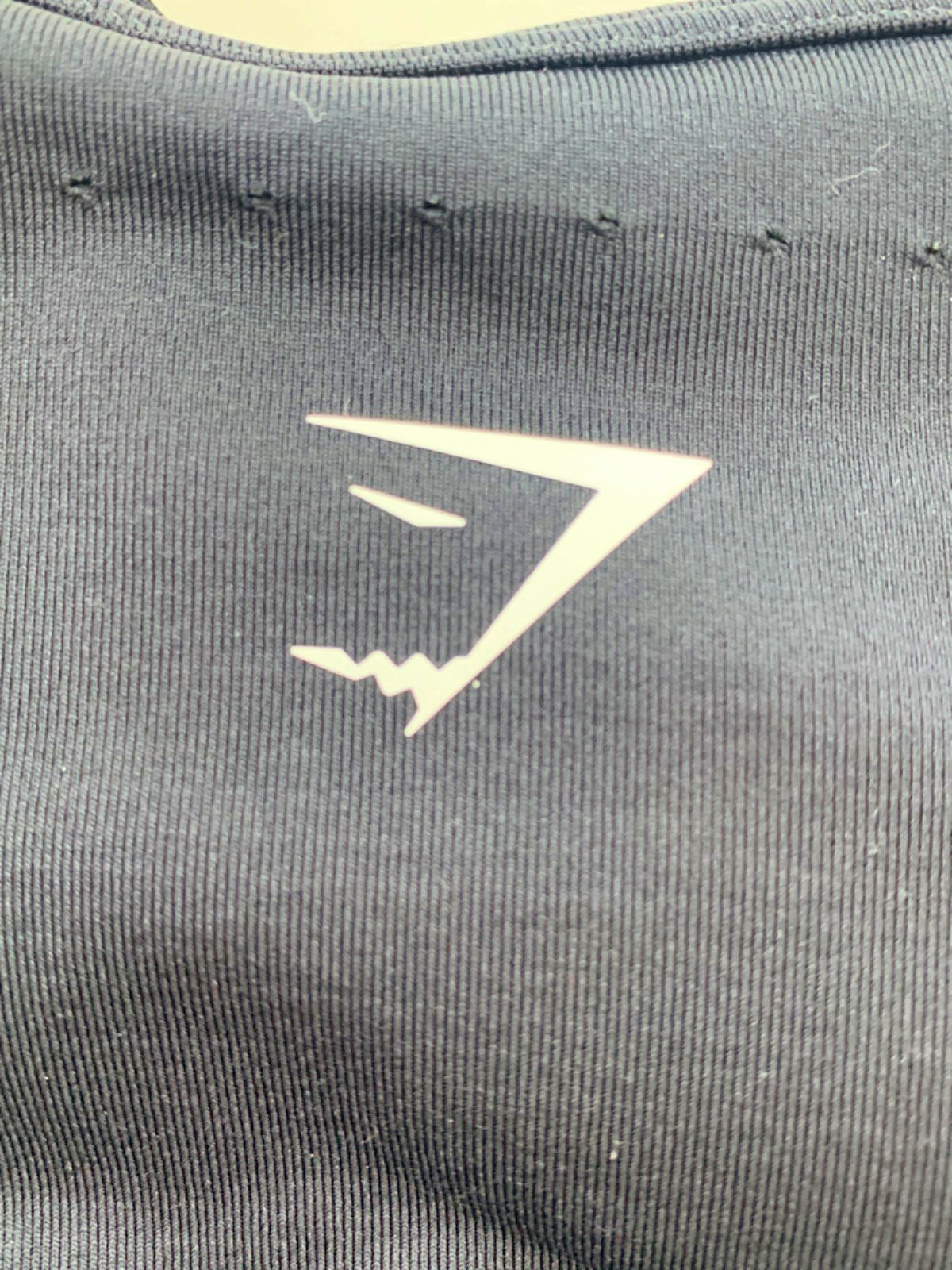 Gymshark Black Sweat Seamless Longline Sports Bra S