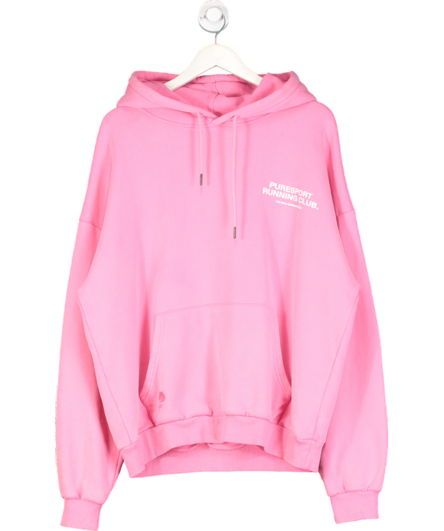 Pure sport Pink The Real Runners Hoodie UK L