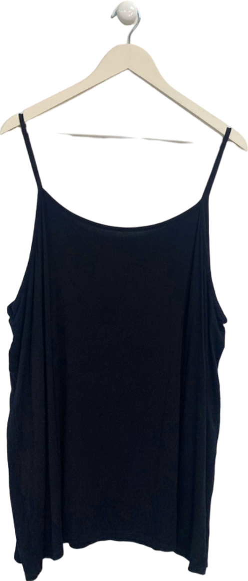 Black Camisole Top UK XXL