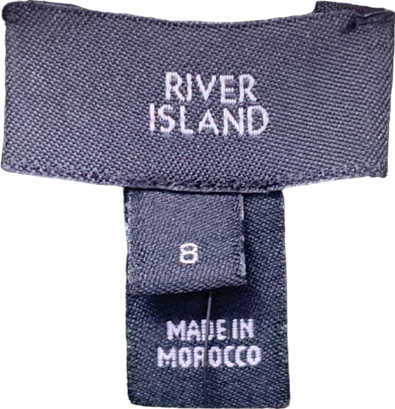 River Island Khaki Shirt UK 8