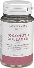 my vitamins Coconut And Collagen, Unflavoured 30capsules