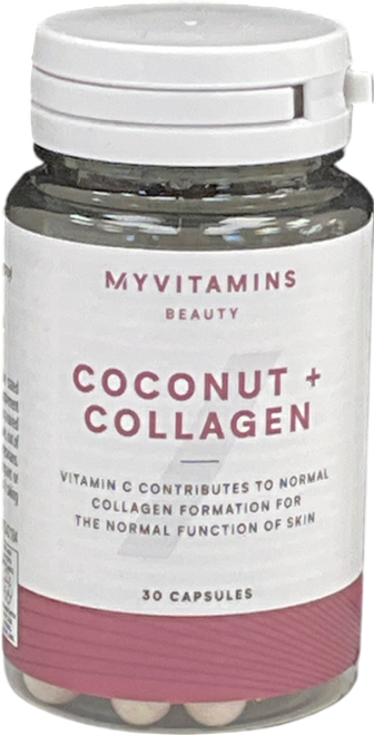 my vitamins Coconut And Collagen, Unflavoured 30capsules