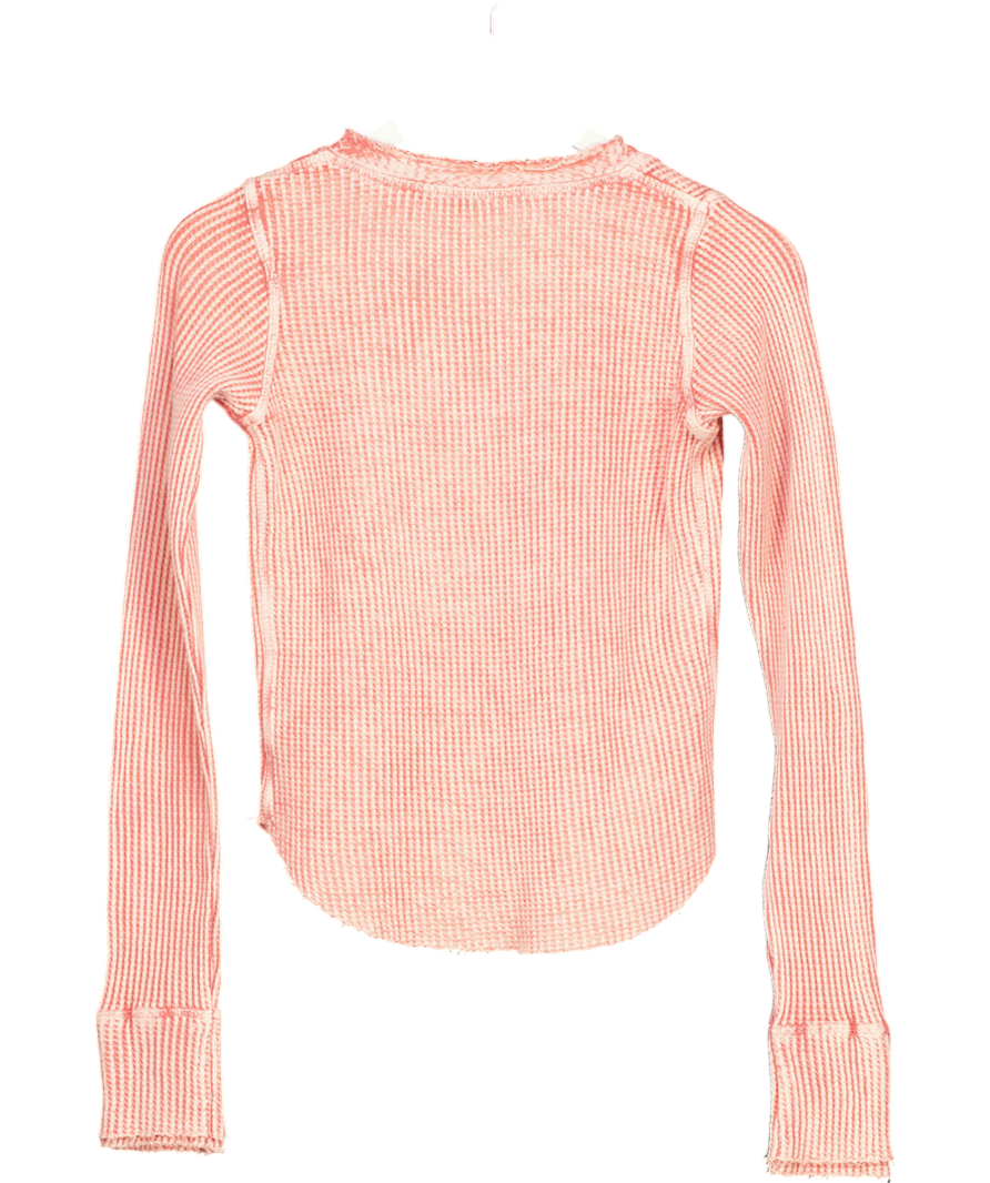 Free People Pink Fp One - Colt Thermal Top UK XS