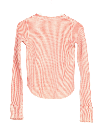 Free People Pink Fp One - Colt Thermal Top UK XS