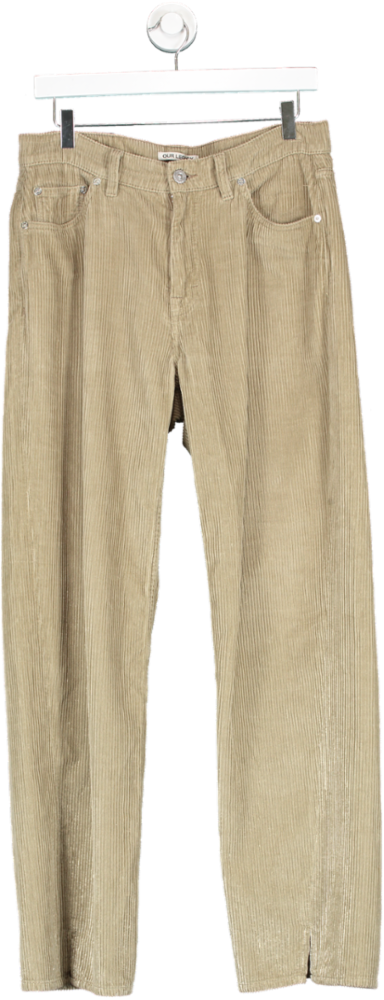 Our Legacy Brown Corduroy Straight Leg Trousers W30